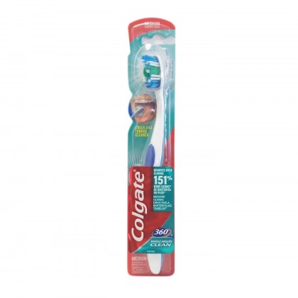 Colgate periuta de dinti 360 Whole Mouth Clean Medium