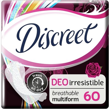 Discreet absorbante zilnice Deo 60 buc Irresistible