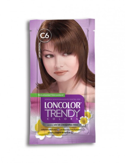 Loncolor vopsea pentru par Trendy C6 Saten oriental