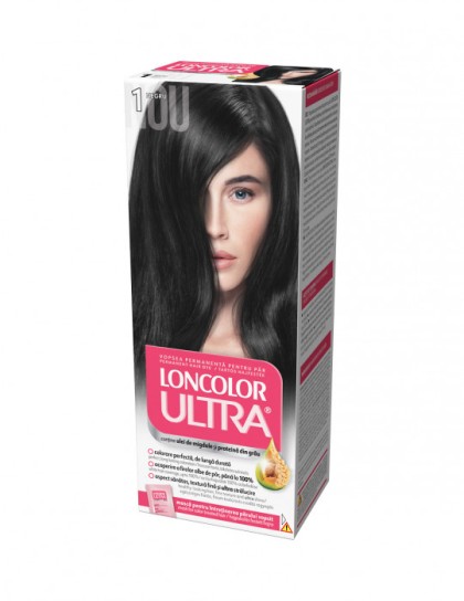 Loncolor vopsea pentru par Ultra 1 Negru