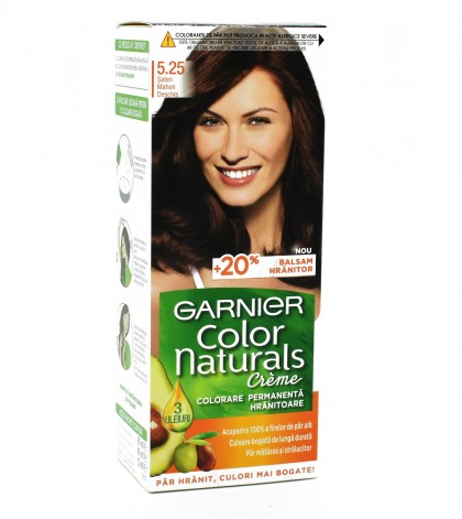 Garnier vopsea de par Color Naturals 5.25 Saten mahon deschis