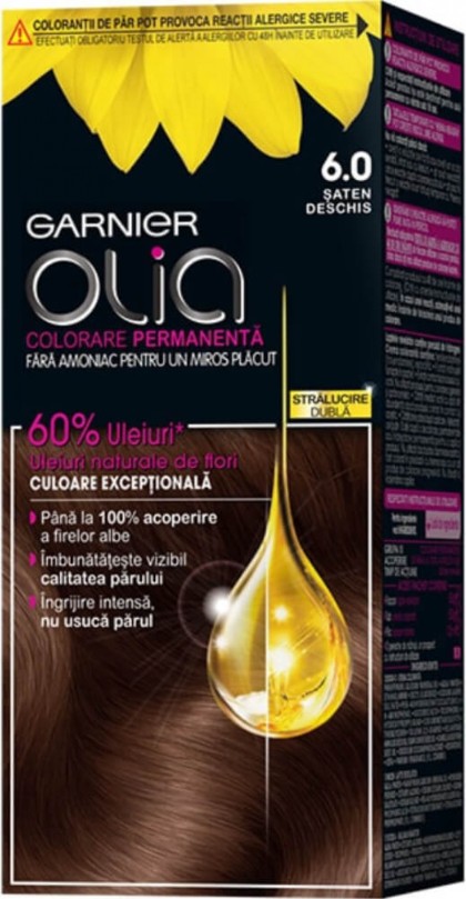 Garnier vopsea de par Olia 6.0 Saten deschis