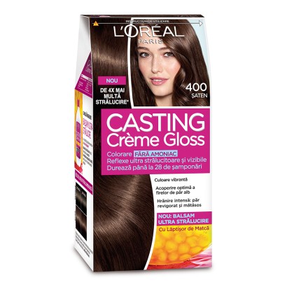 Loreal vopsea de par semi-permanenta Casting Creme Gloss 400 Saten