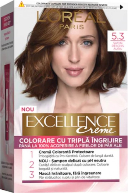 Loreal vopsea de par permanenta Excellence 5.3