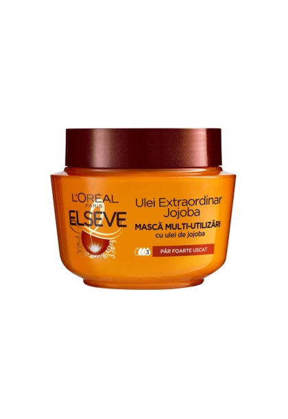 Loreal masca pentru par Elseve cu ulei extraordinar de jojoba 300ml