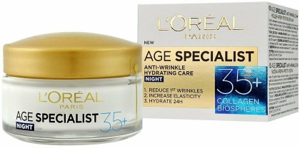 Loreal crema antirid de noapte Age Specialist varsta 35+, 50ml