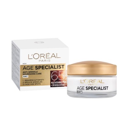 Loreal crema antirid de zi Age Specialist varsta 65+, 50ml