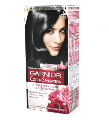 Garnier vopsea de par Color Sensations 1.0 Negru Onix