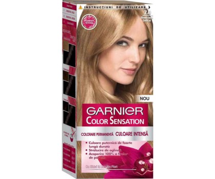 Garnier vopsea de par Color Sensations 7.0 Blond opal delicat