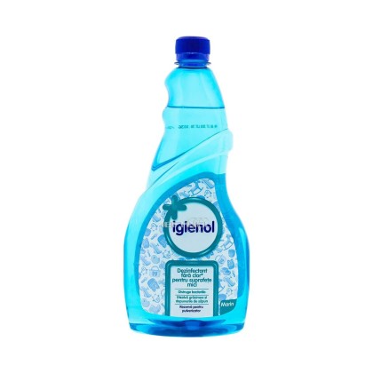 Igienol rezerva dezinfectant fara clor pentru suprafete mici 750ml Marin