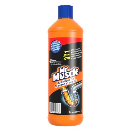 Mr Muscle gel pentru desfundarea tevilor 1l