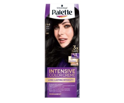 Palette vopsea de par Intensive Color Creme N1 Negru