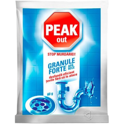 Peak Out granule pentru desfundarea tevilor cu apa rece 60gr