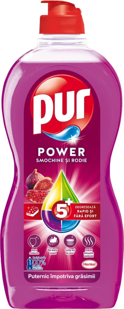 Pur detergent pentru vase 450ml Smochine si Rodie