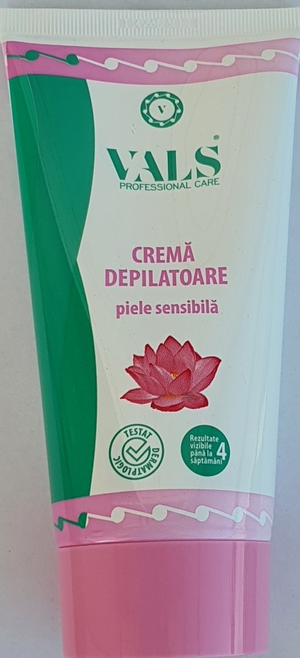 Vals crema depilatoare pentru piele sensibila 150ml