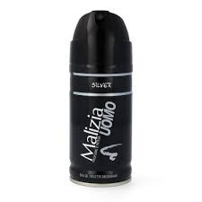 Malizia deo spray barbati 150ml Silver