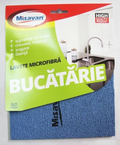 Misavan laveta din microfibra pentru bucatarie 1 bucata