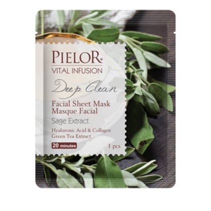 Pielor masca tip servetel pentru fata Vital Infusing 25ml Deep Clean