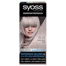 Syoss vopsea de par Cool Blonds 10.55 Ultra Platinum Blond