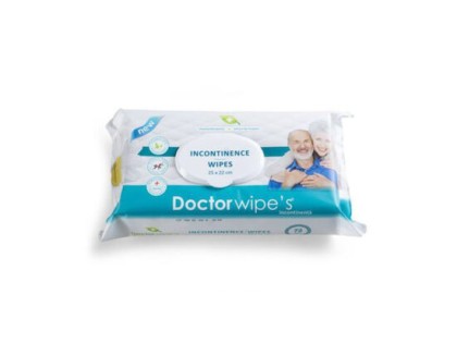 Doctor Wipe's servetele umede igienice pentru incotinenta 72 bucati