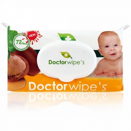 Doctor Wipe's servetele umede igienice pentru copii 72 bucati Argan