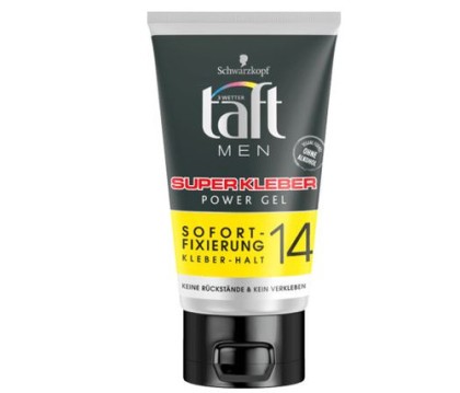 Schwartzkopt Taft gel par Super Kleber Power Gel 14, 150ml