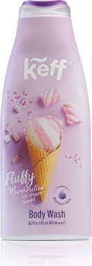 Keff gel de dus 500ml Fluffy Marshmellow