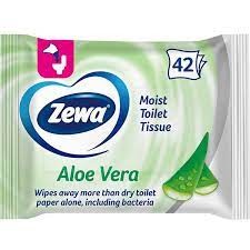 Zewa hartie igienica umeda 42 bucati Aloe Vera