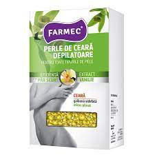 Farmec perle de ceara depilatoare Vanilie 250gr