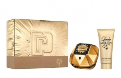 Paco Rabanne Lady Million Fabulous Set (Apa de parfum Intense 50ml + Lotiune de corp 75ml)